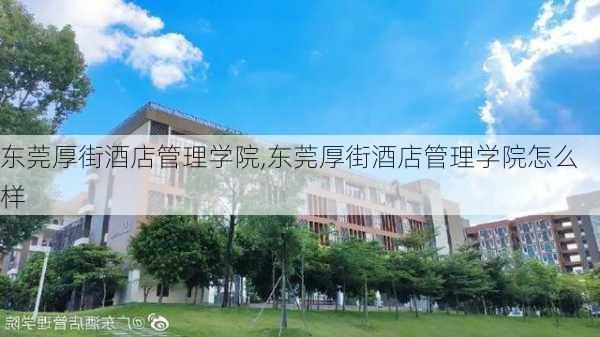 东莞厚街酒店管理学院,东莞厚街酒店管理学院怎么样