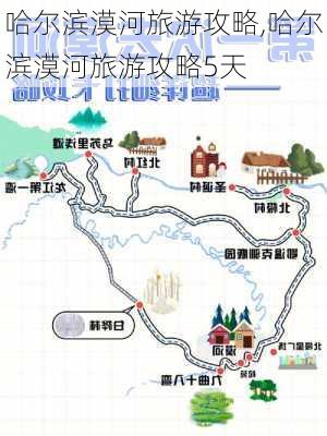 哈尔滨漠河旅游攻略,哈尔滨漠河旅游攻略5天