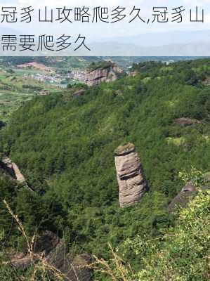 冠豸山攻略爬多久,冠豸山需要爬多久