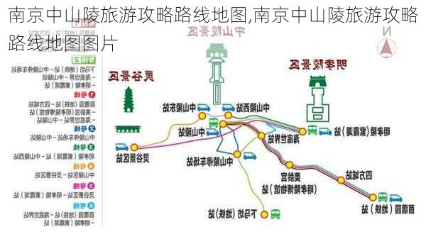 南京中山陵旅游攻略路线地图,南京中山陵旅游攻略路线地图图片