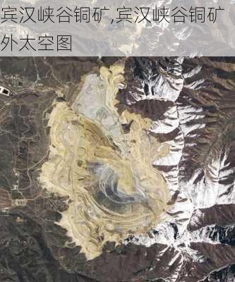 宾汉峡谷铜矿,宾汉峡谷铜矿外太空图