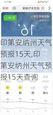 印第安纳州天气预报15天,印第安纳州天气预报15天查询