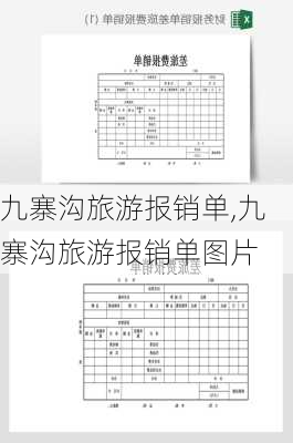 九寨沟旅游报销单,九寨沟旅游报销单图片