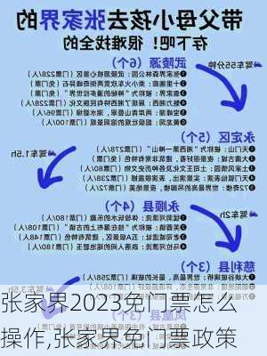 张家界2023免门票怎么操作,张家界免门票政策