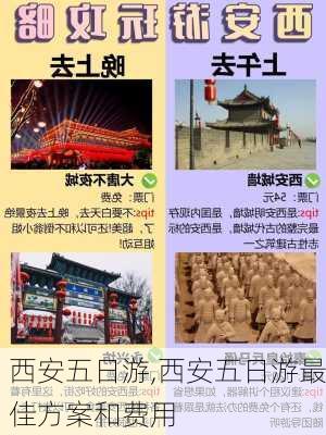 西安五日游,西安五日游最佳方案和费用