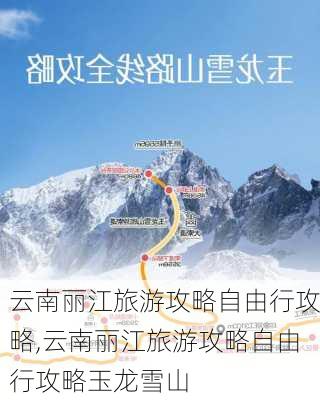 云南丽江旅游攻略自由行攻略,云南丽江旅游攻略自由行攻略玉龙雪山