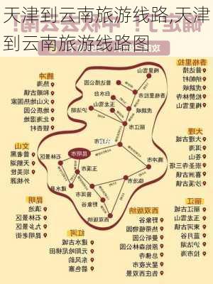 天津到云南旅游线路,天津到云南旅游线路图