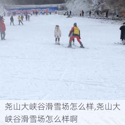 尧山大峡谷滑雪场怎么样,尧山大峡谷滑雪场怎么样啊