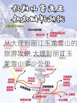 从大理到丽江玉龙雪山的旅游攻略,大理到丽江玉龙雪山多少公里