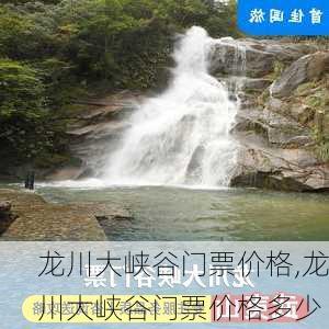 龙川大峡谷门票价格,龙川大峡谷门票价格多少