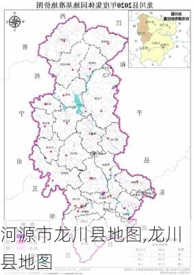 河源市龙川县地图,龙川县地图