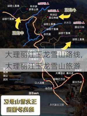 大理丽江玉龙雪山路线,大理丽江玉龙雪山旅游