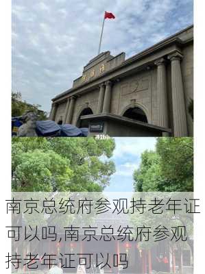 南京总统府参观持老年证可以吗,南京总统府参观持老年证可以吗