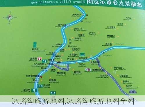 冰峪沟旅游地图,冰峪沟旅游地图全图