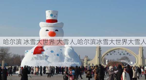 哈尔滨 冰雪大世界 大雪人,哈尔滨冰雪大世界大雪人