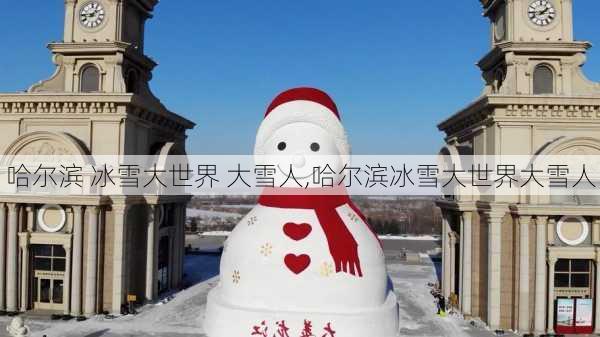 哈尔滨 冰雪大世界 大雪人,哈尔滨冰雪大世界大雪人