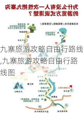 九寨旅游攻略自由行路线,九寨旅游攻略自由行路线图