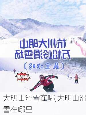 大明山滑雪在哪,大明山滑雪在哪里