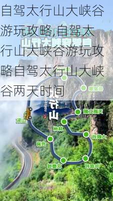 自驾太行山大峡谷游玩攻略,自驾太行山大峡谷游玩攻略自驾太行山大峡谷两天时间