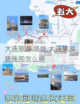 大连旅游 路线,大连旅游路线图怎么画