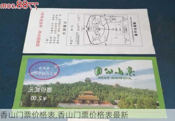 香山门票价格表,香山门票价格表最新