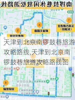 天津到北京南锣鼓巷旅游攻略路线,天津到北京南锣鼓巷旅游攻略路线图