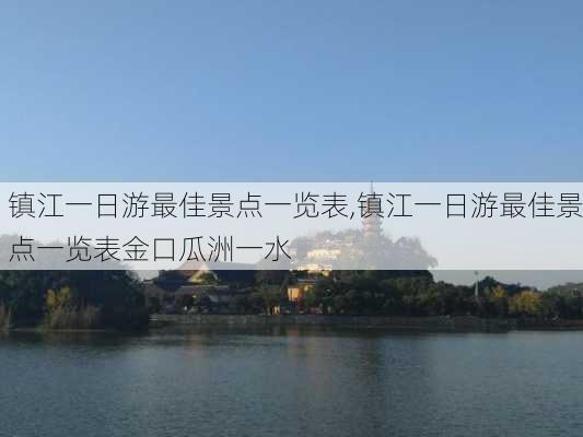 镇江一日游最佳景点一览表,镇江一日游最佳景点一览表金口瓜洲一水