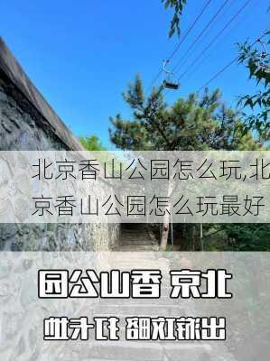 北京香山公园怎么玩,北京香山公园怎么玩最好