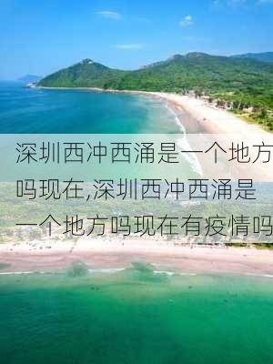 深圳西冲西涌是一个地方吗现在,深圳西冲西涌是一个地方吗现在有疫情吗