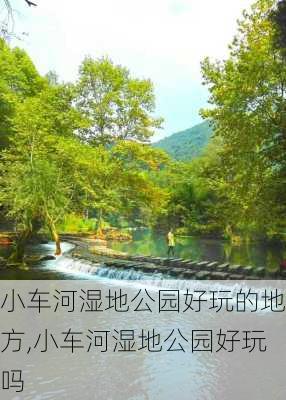 小车河湿地公园好玩的地方,小车河湿地公园好玩吗