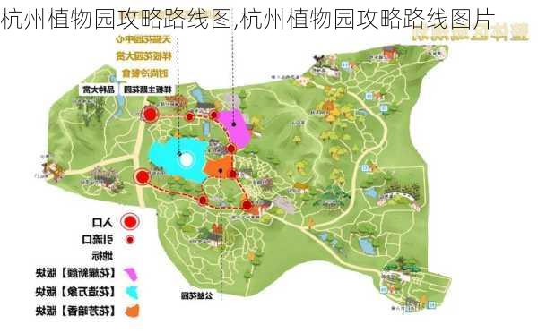 杭州植物园攻略路线图,杭州植物园攻略路线图片