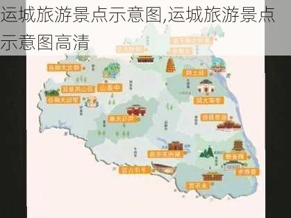 运城旅游景点示意图,运城旅游景点示意图高清