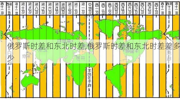 俄罗斯时差和东北时差,俄罗斯时差和东北时差差多少