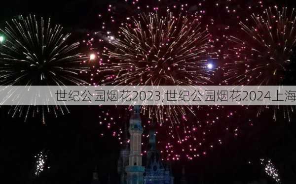 世纪公园烟花2023,世纪公园烟花2024上海