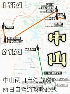 中山两日自驾游攻略,中山两日自驾游攻略路线