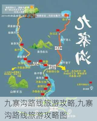 九寨沟路线旅游攻略,九寨沟路线旅游攻略图