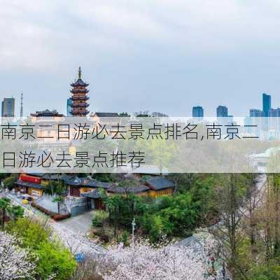 南京二日游必去景点排名,南京二日游必去景点推荐