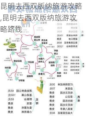 昆明去西双版纳旅游攻略,昆明去西双版纳旅游攻略路线