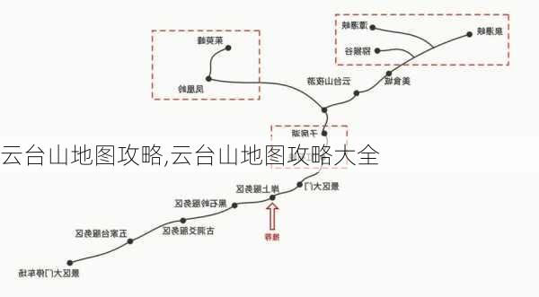 云台山地图攻略,云台山地图攻略大全