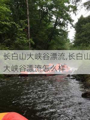 长白山大峡谷漂流,长白山大峡谷漂流怎么样