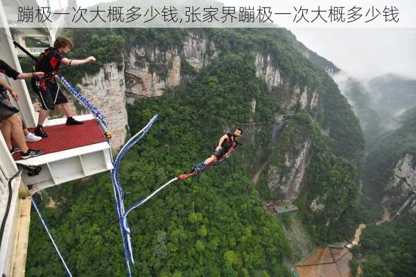 蹦极一次大概多少钱,张家界蹦极一次大概多少钱