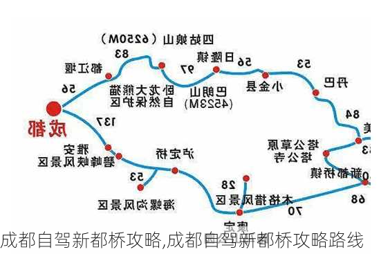 成都自驾新都桥攻略,成都自驾新都桥攻略路线