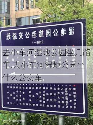 去小车河湿地公园坐几路车,去小车河湿地公园坐什么公交车