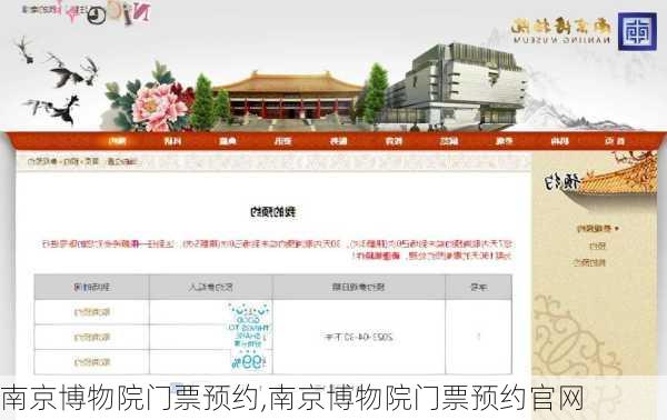 南京博物院门票预约,南京博物院门票预约官网