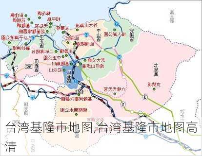 台湾基隆市地图,台湾基隆市地图高清