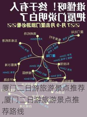 厦门二日游旅游景点推荐,厦门二日游旅游景点推荐路线