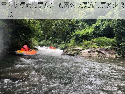 雷公峡漂流门票多少钱,雷公峡漂流门票多少钱一张