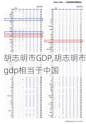 胡志明市GDP,胡志明市gdp相当于中国