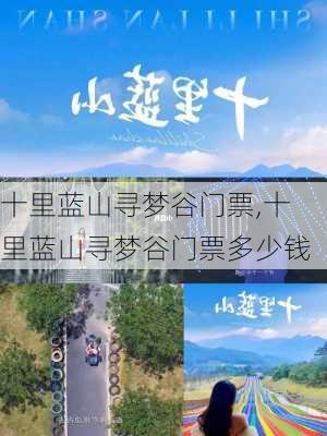 十里蓝山寻梦谷门票,十里蓝山寻梦谷门票多少钱