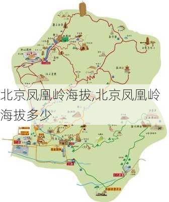 北京凤凰岭海拔,北京凤凰岭海拔多少